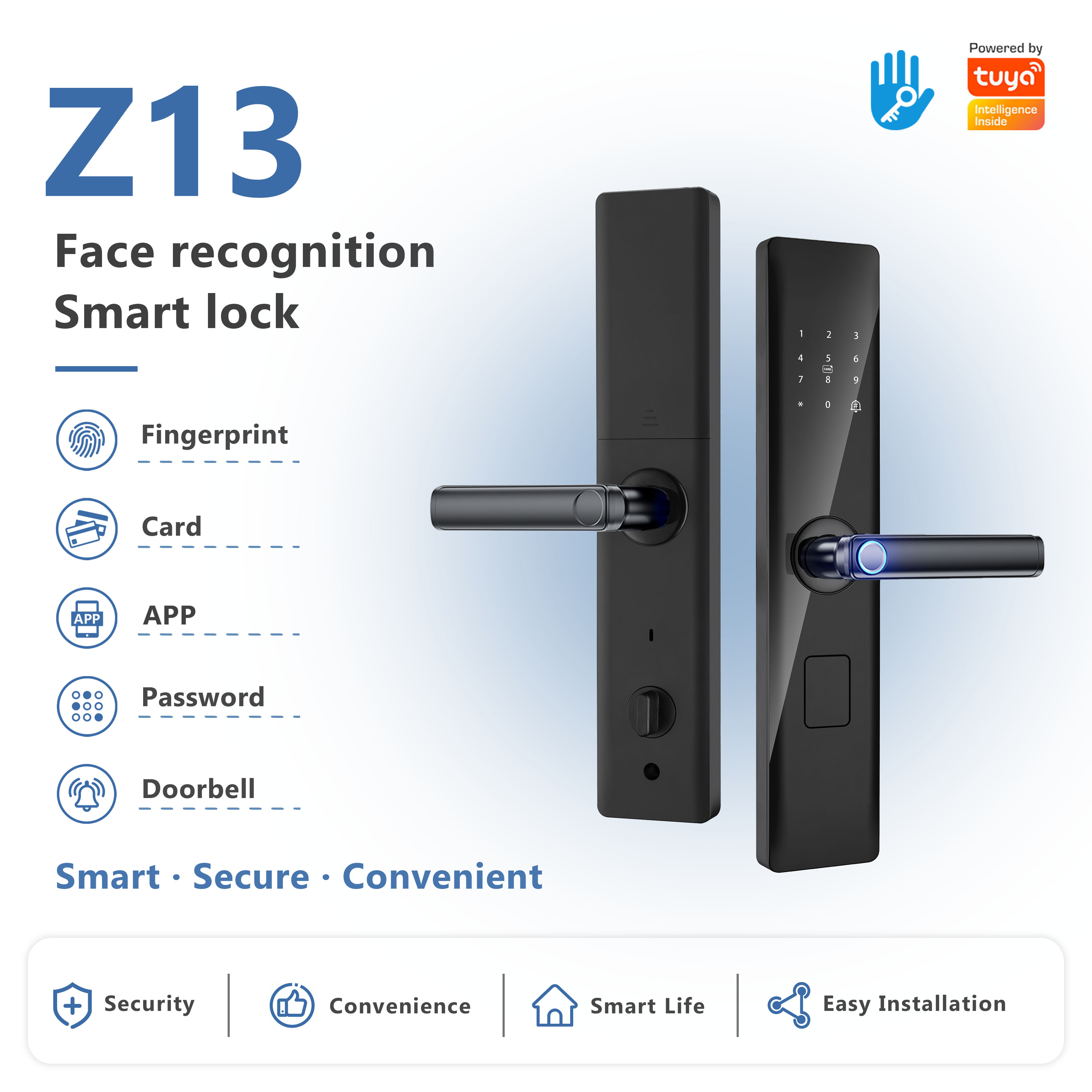 Model: Z13 Smart Security Door Lock