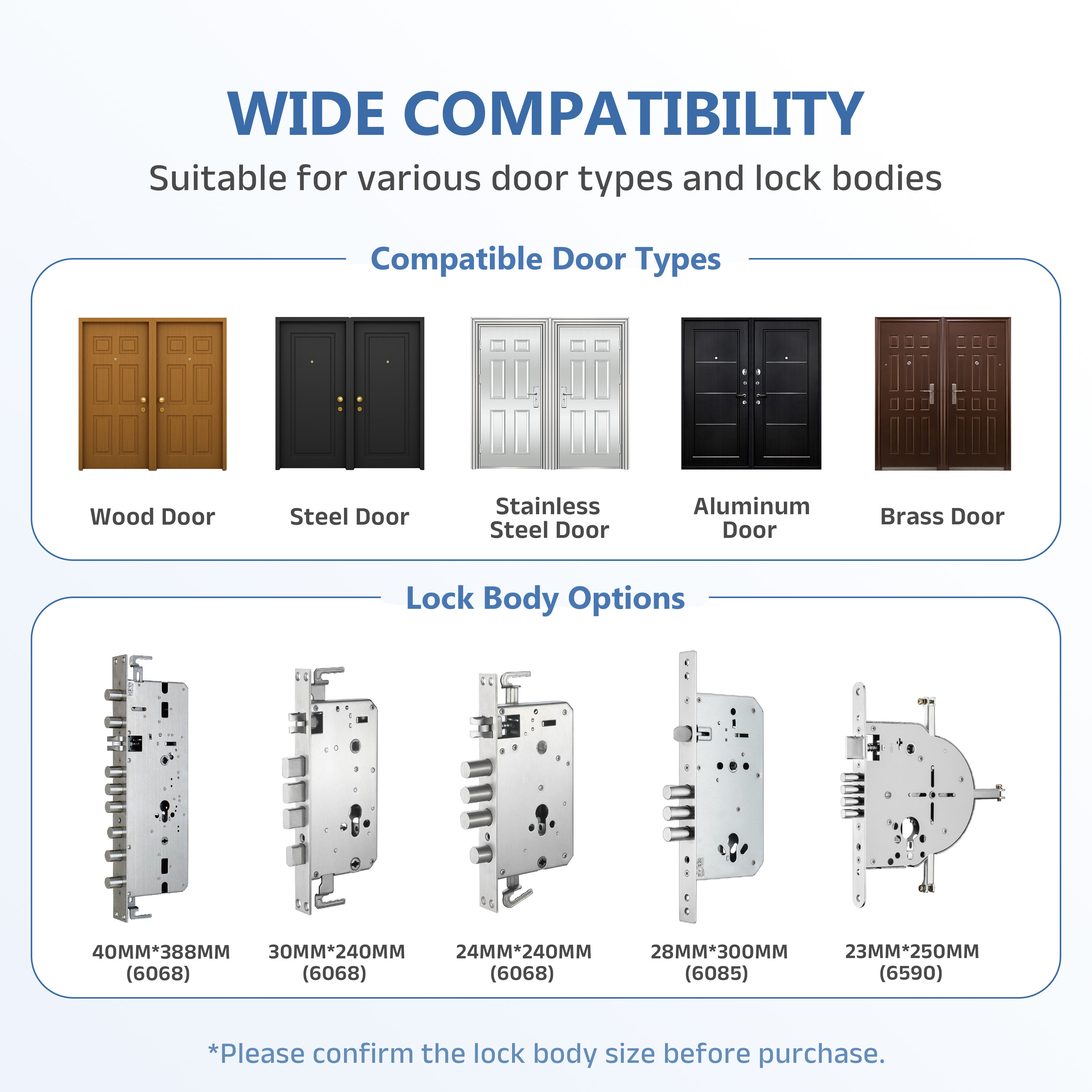 Model: K68 Face Recognition Smart Lock