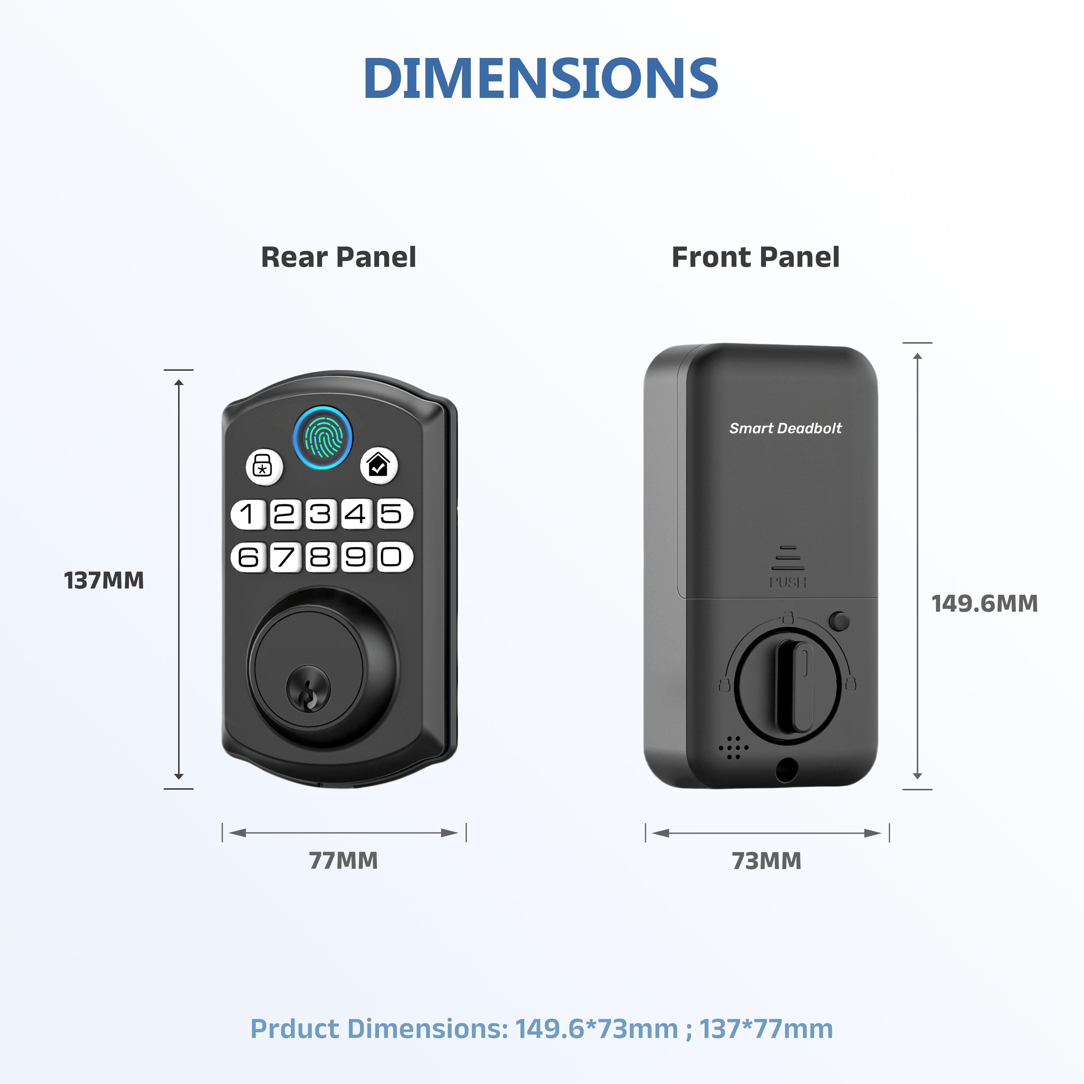 Model: M3 American Standard Fully Automatic Door Lock