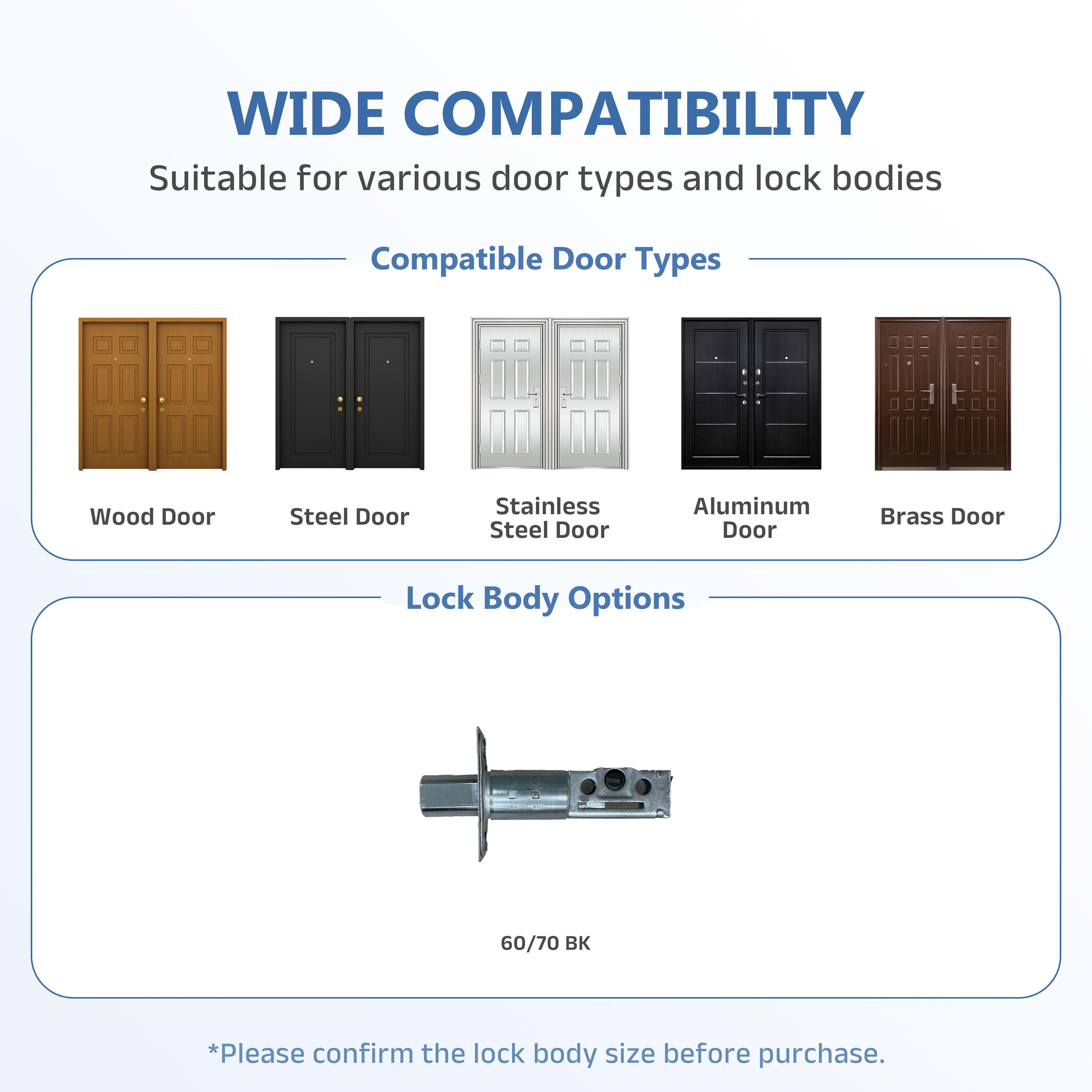 Model: M3 American Standard Fully Automatic Door Lock