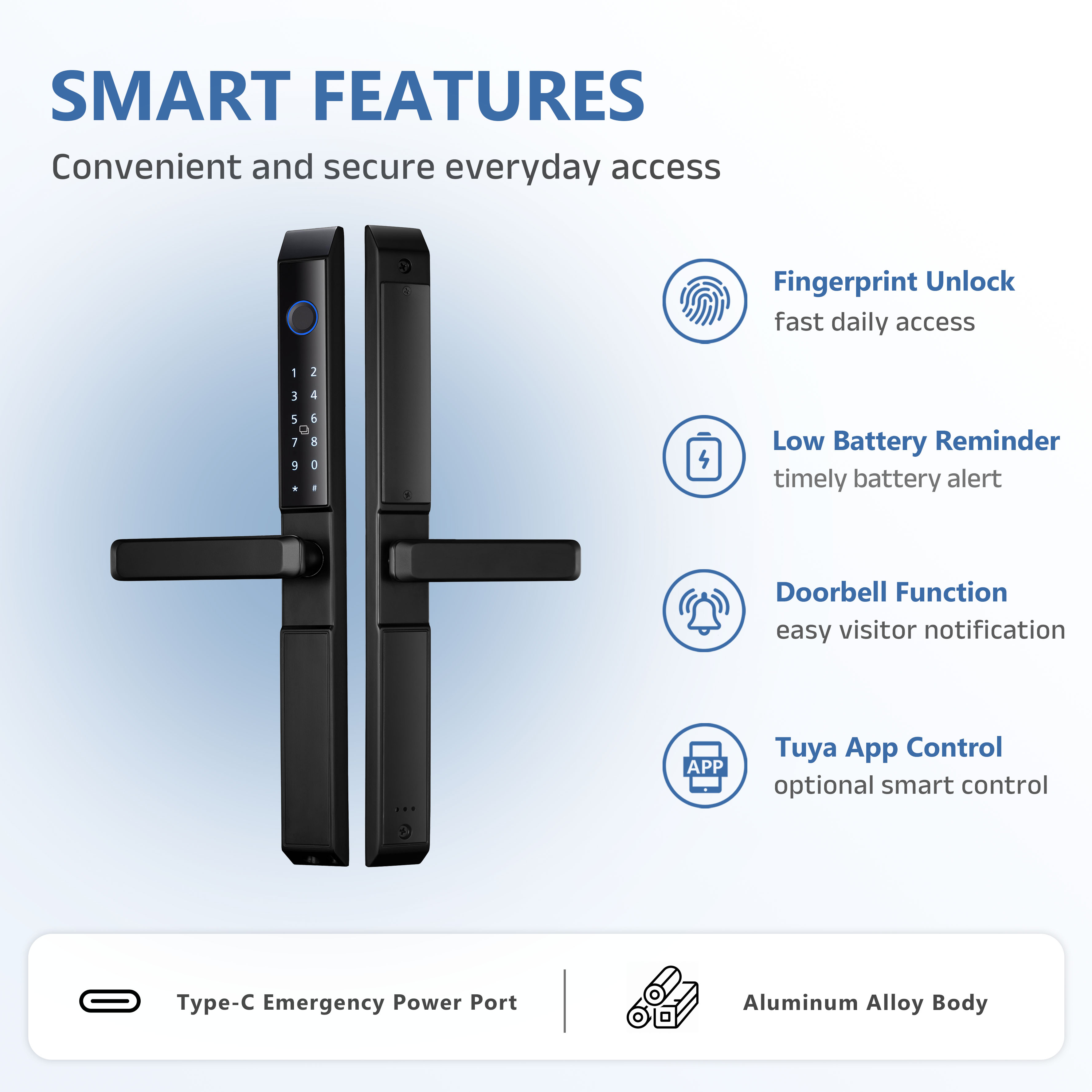 Model: K15 Outdoor Waterproof Smart Lock
