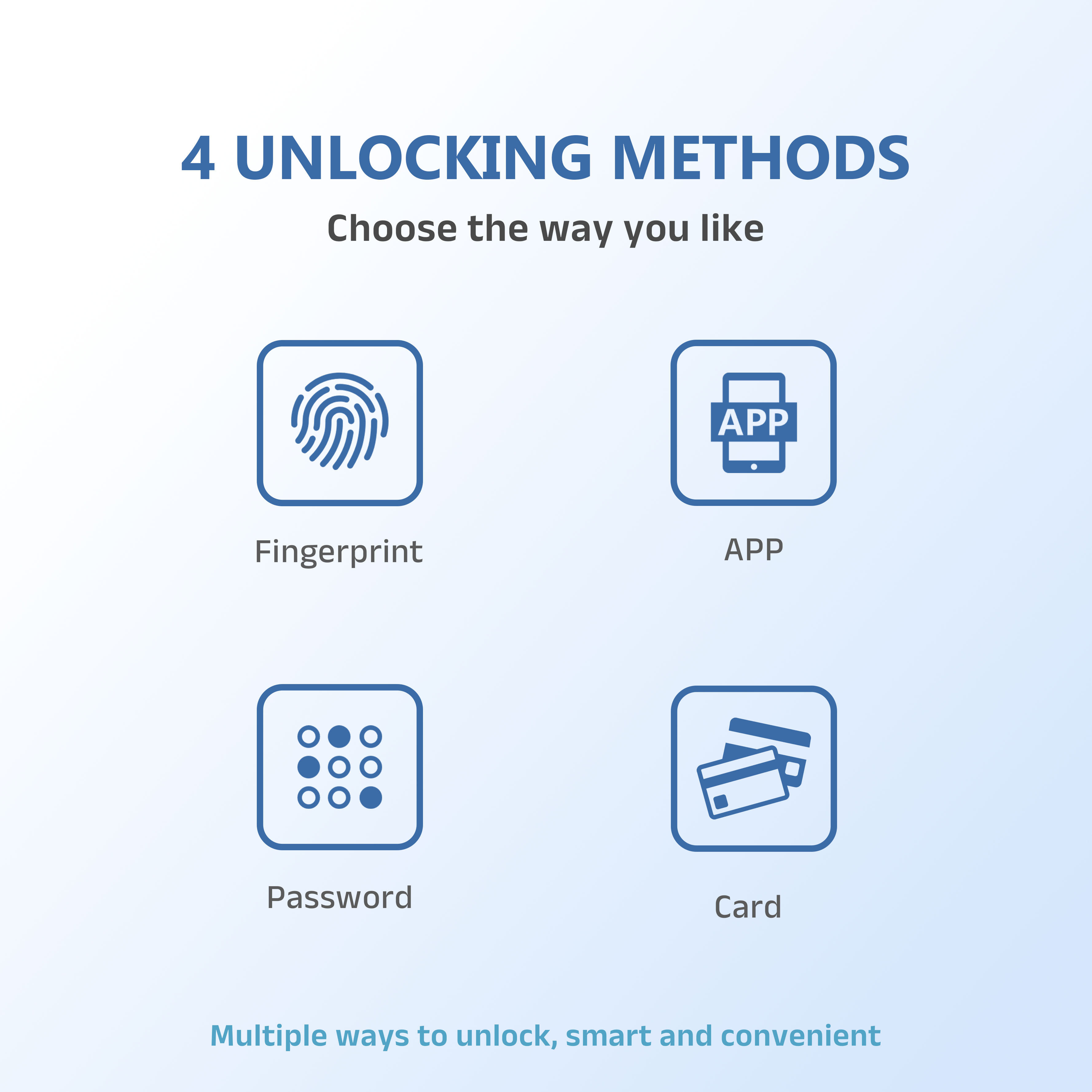 Model: K16 Smart Lock for Wooden Bedroom/Bathroom Doors